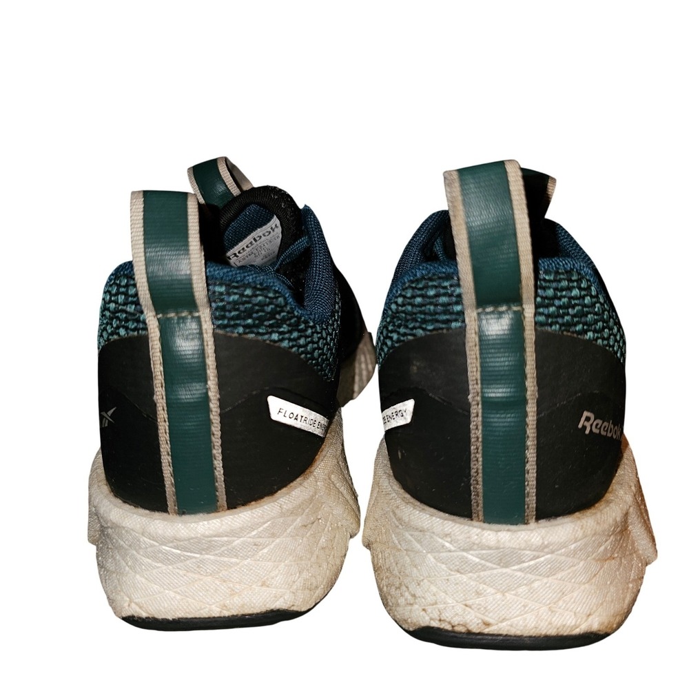 Safety Toe Composite Reebok Women's ASTM‎ F2413 18 Black Teal Athletic Shoes - Picture 4 of 7